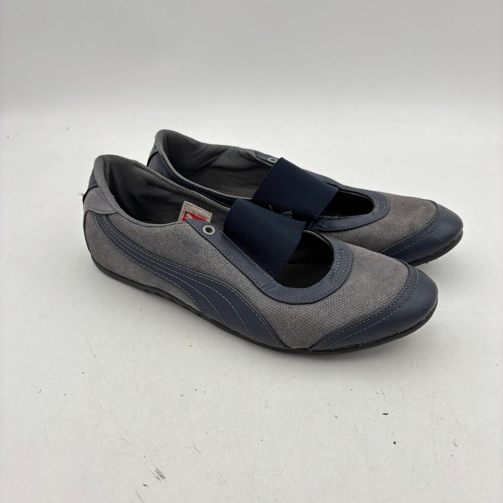 Vintage Puma Strap Ballet Flats Sneakers Women's 39 US 9 Slip On Y2K